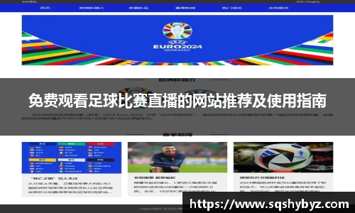 免费观看足球比赛直播的网站推荐及使用指南